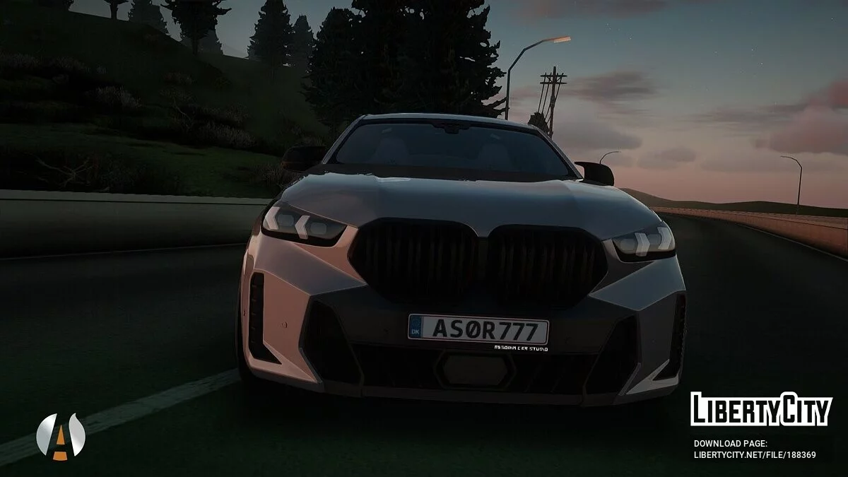 BMW X6 M60i 2023 / GTA San Andreas