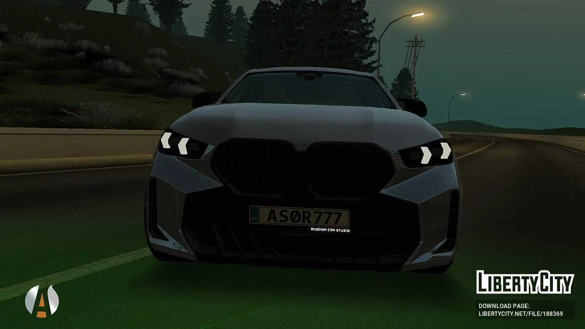 BMW X6 M60i 2023 / GTA San Andreas