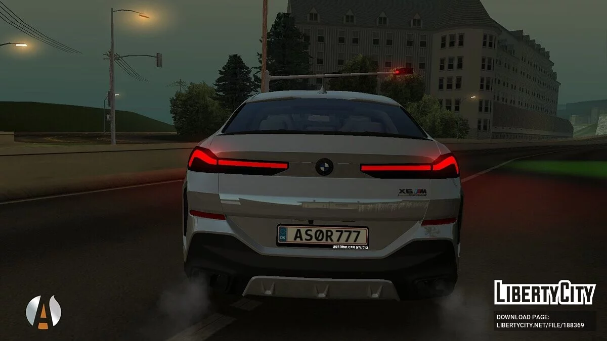 BMW X6 M60i 2023 / GTA San Andreas