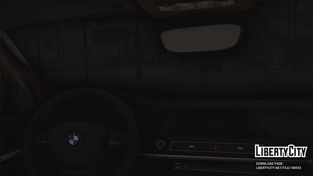 BMW 7er G12 Manhart / GTA San Andreas