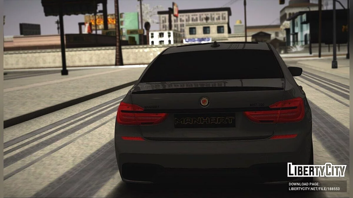 BMW 7er G12 Manhart / GTA San Andreas