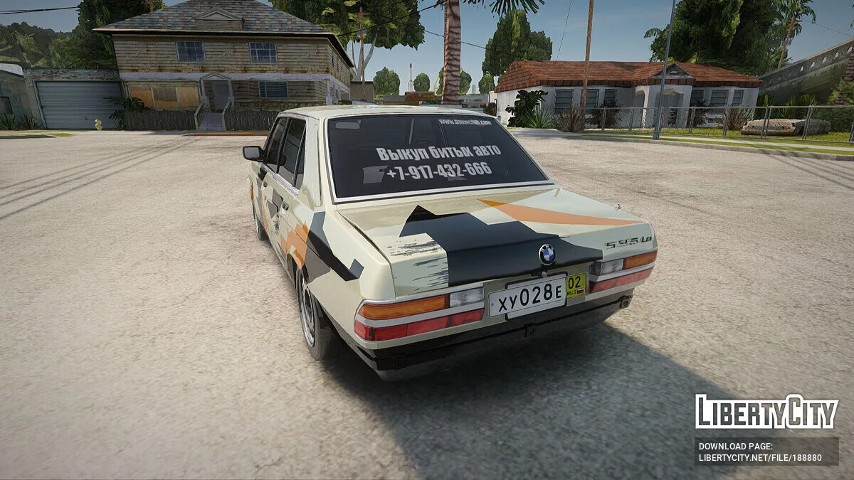 BMW E28 / GTA San Andreas