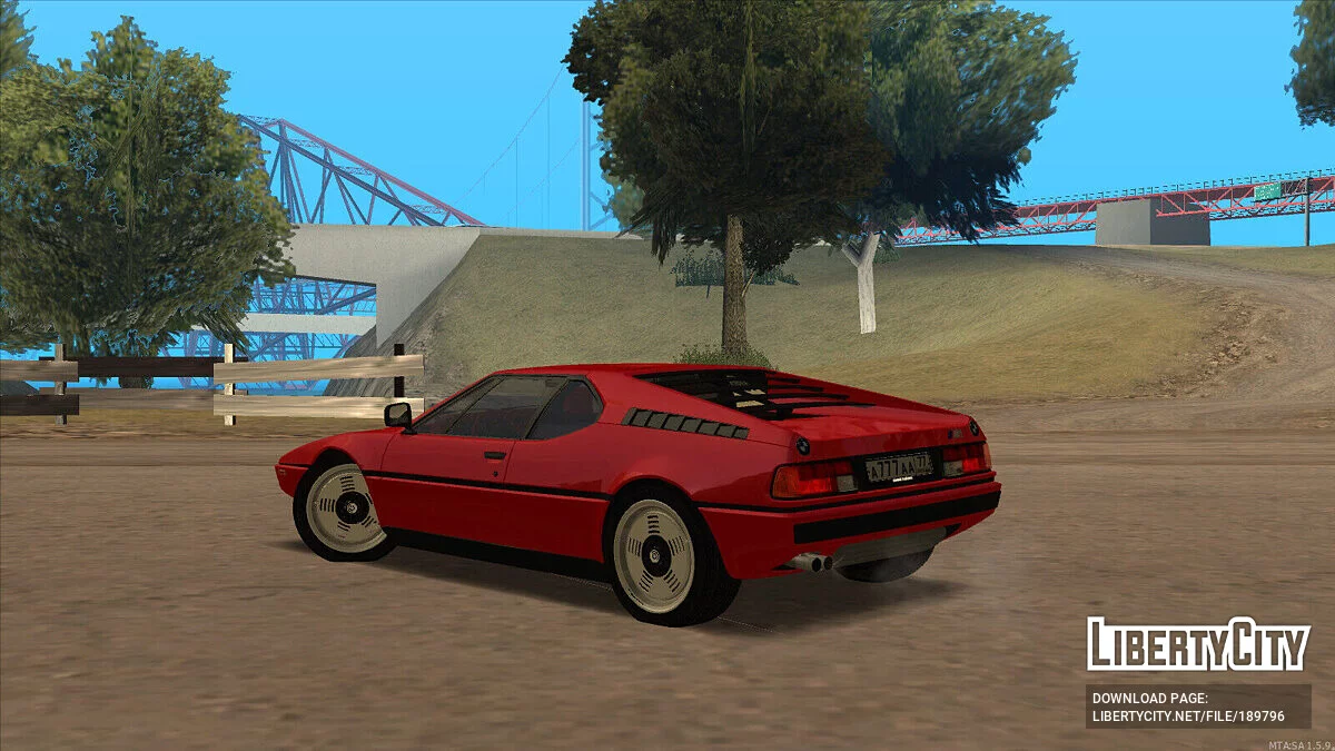 BMW M1 E26 + CCD / GTA San Andreas