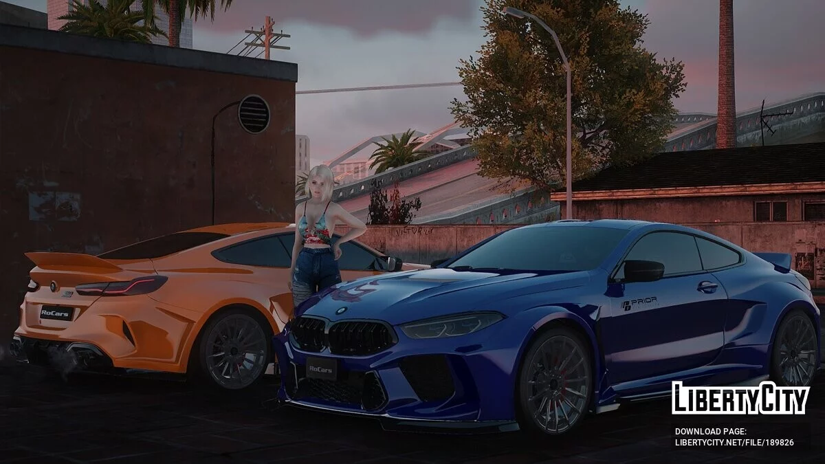 BMW M8 Prior Design / GTA San Andreas