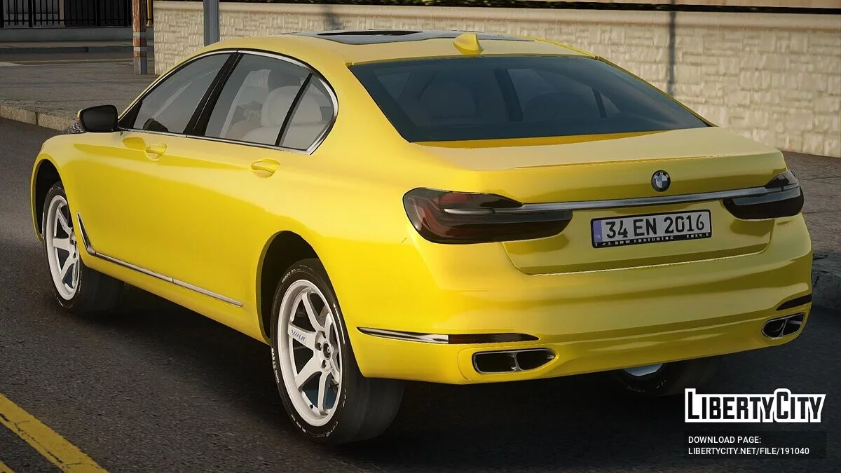 BMW 2016 730i Twin Turbo / GTA San Andreas