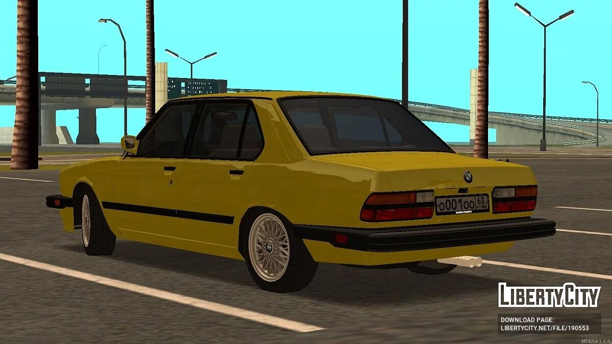 BMW 5-Series E28 + CCD / GTA San Andreas
