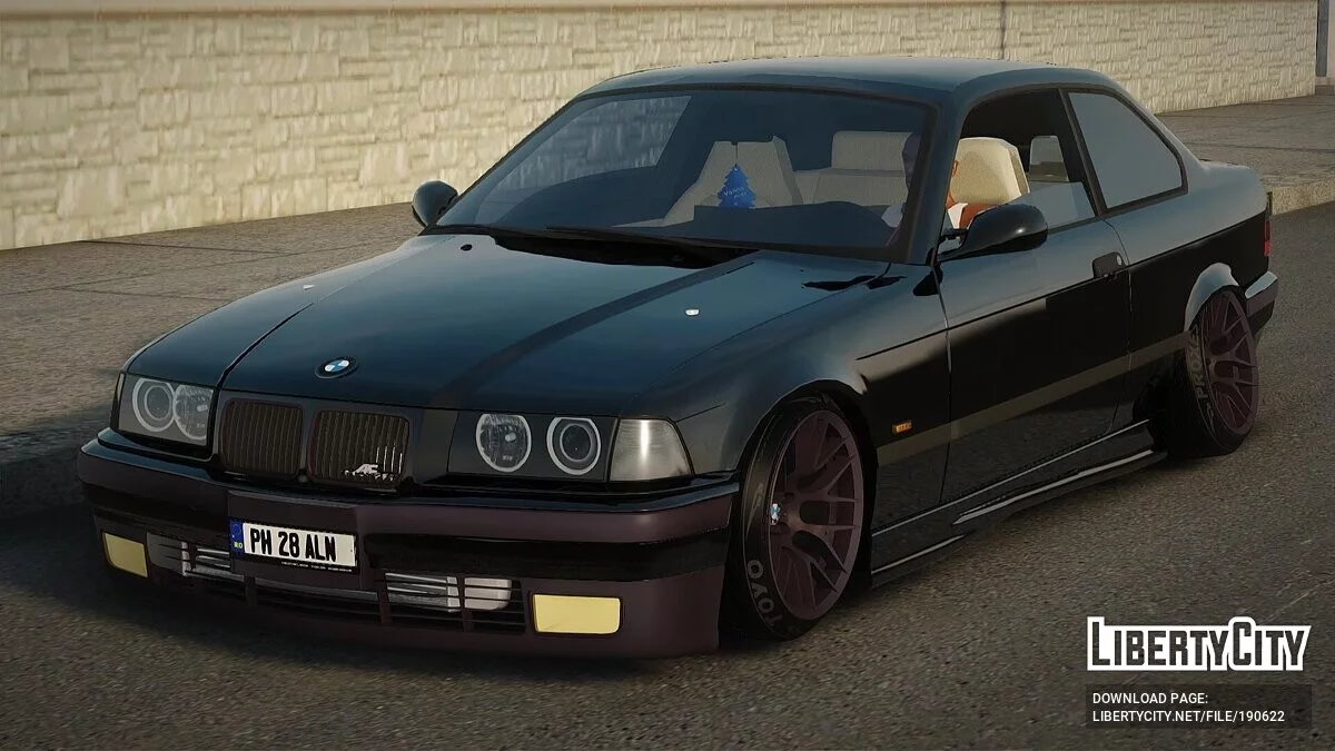 BMW E36 Stanced-Hella / GTA San Andreas