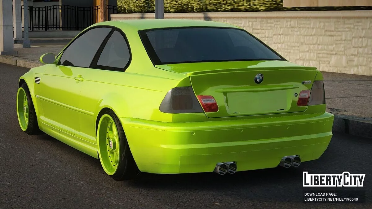 BMW E46 M3 STOCK / GTA San Andreas