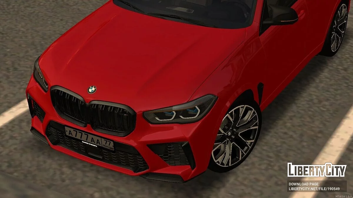 BMW X5M F95 + CCD / GTA San Andreas