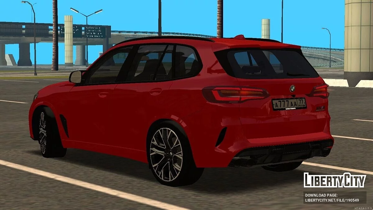 BMW X5M F95 + CCD / GTA San Andreas