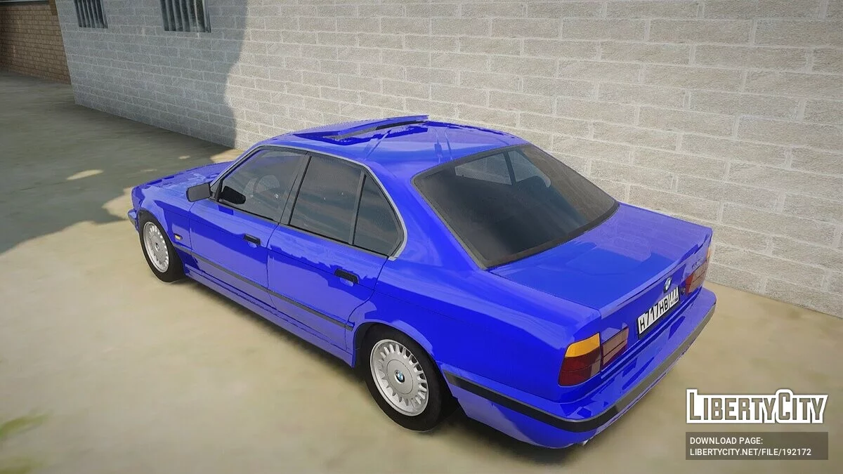 BMW E34 525i / GTA San Andreas