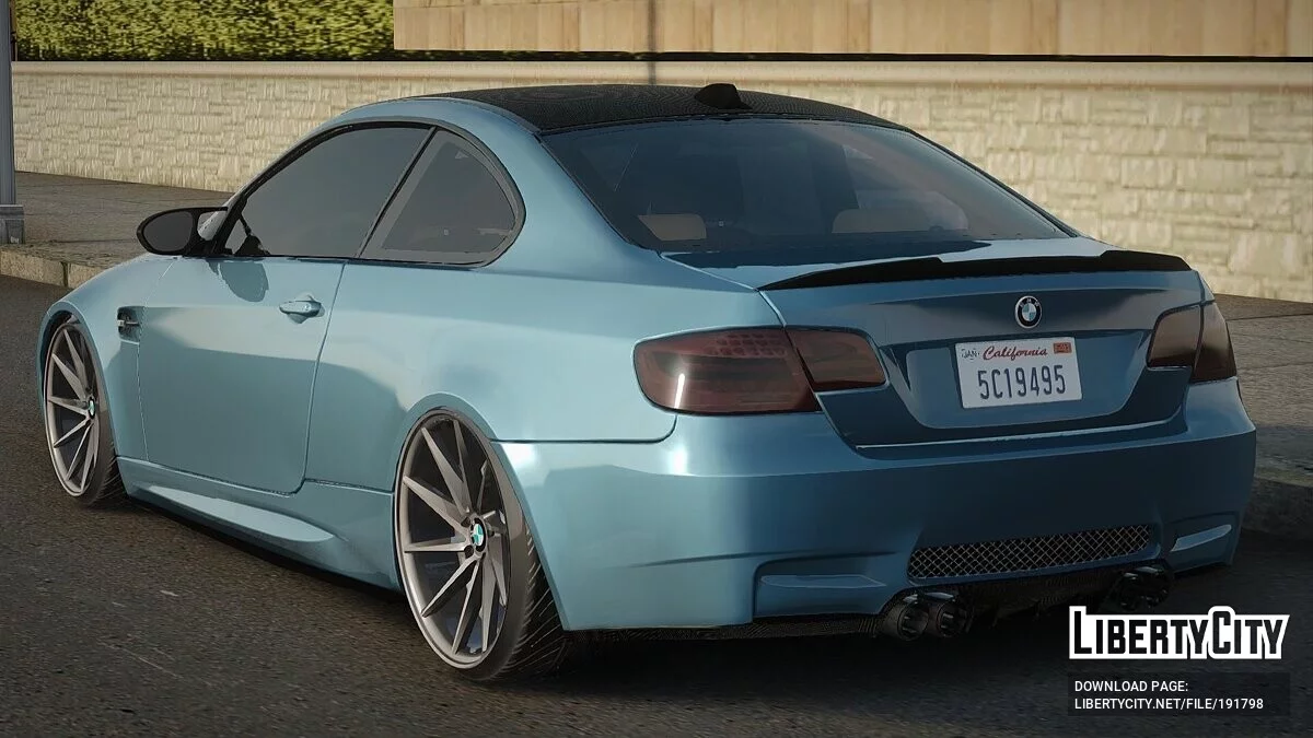BMW E92 M3 / GTA San Andreas