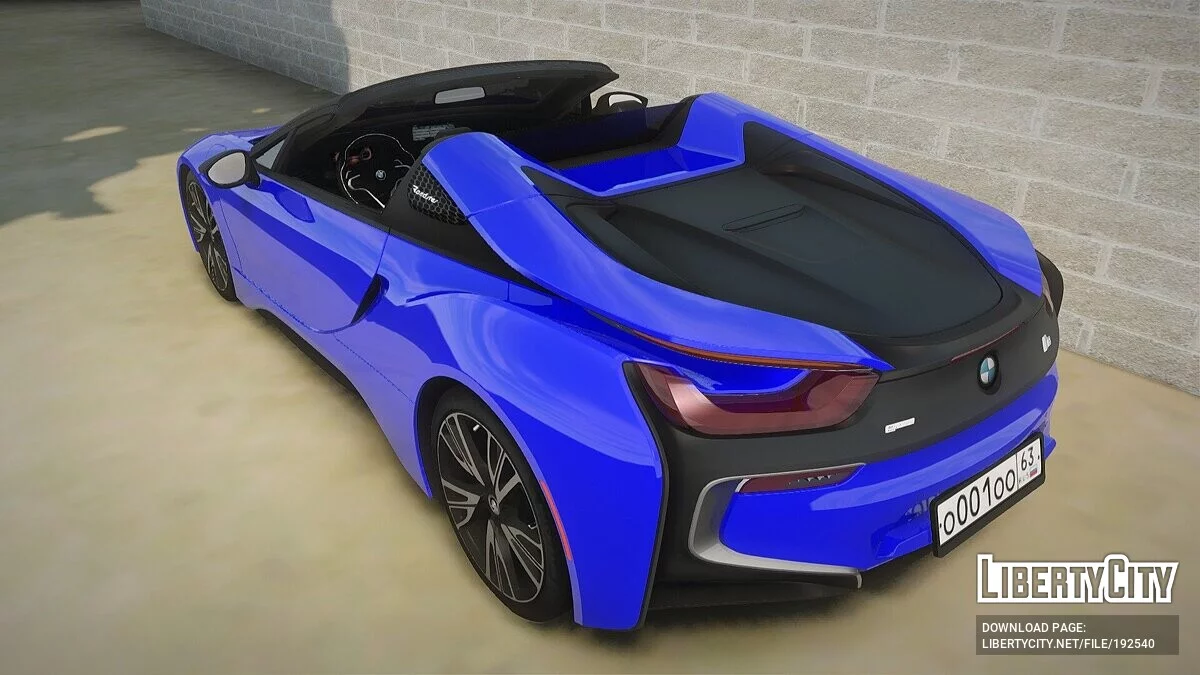 BMW i8 Roadster / GTA San Andreas