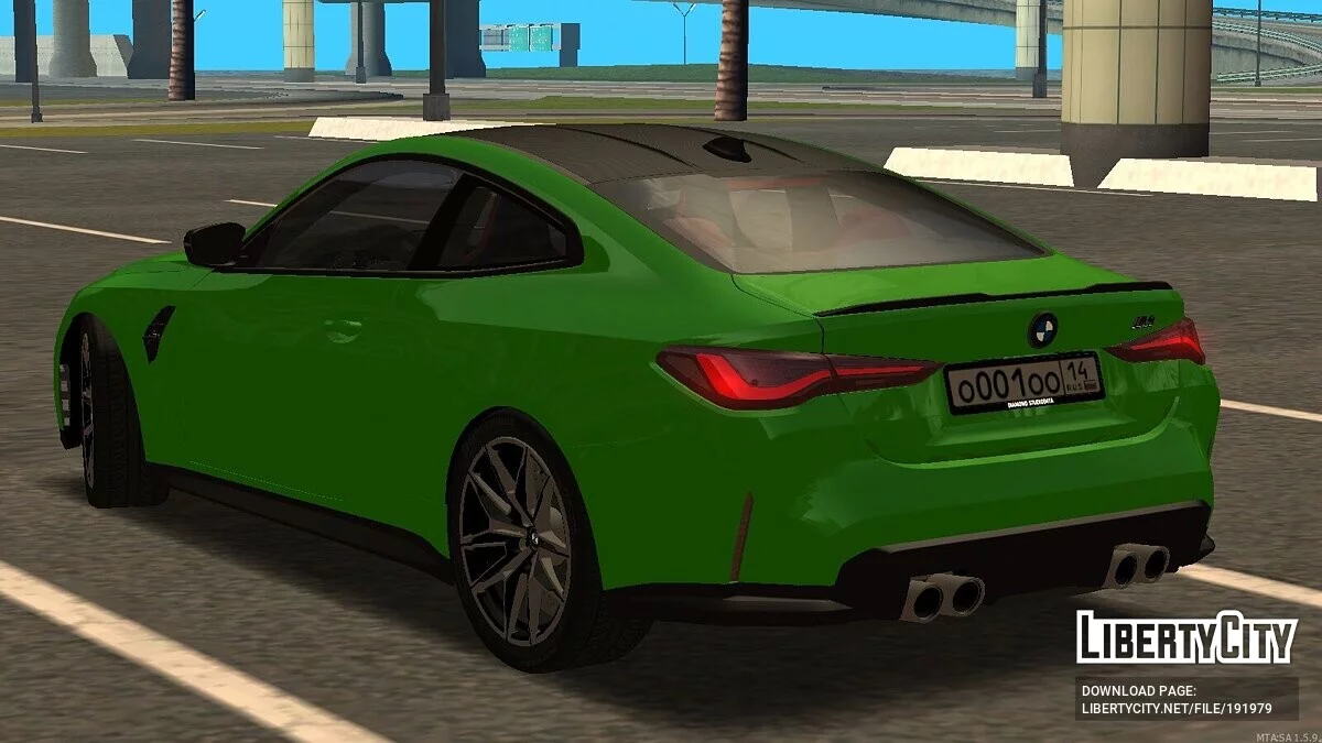 BMW M4 G82 Competition + CCD / GTA San Andreas