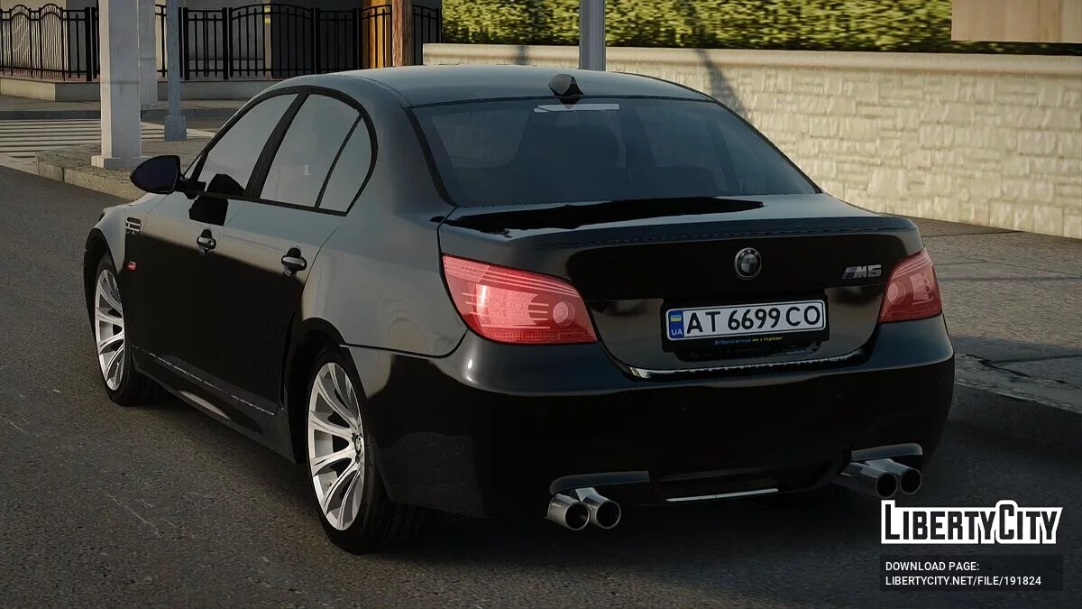 BMW M5 E60 Double Exhaust / GTA San Andreas