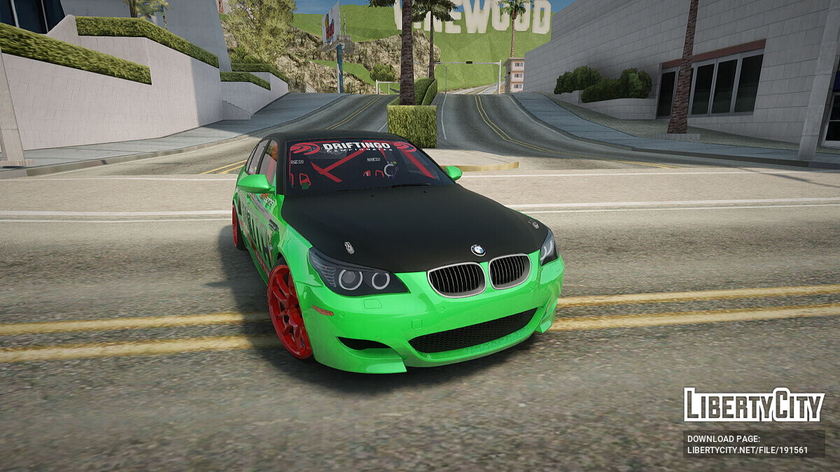 Скачать BMW M5 E60 для GTA San Andreas