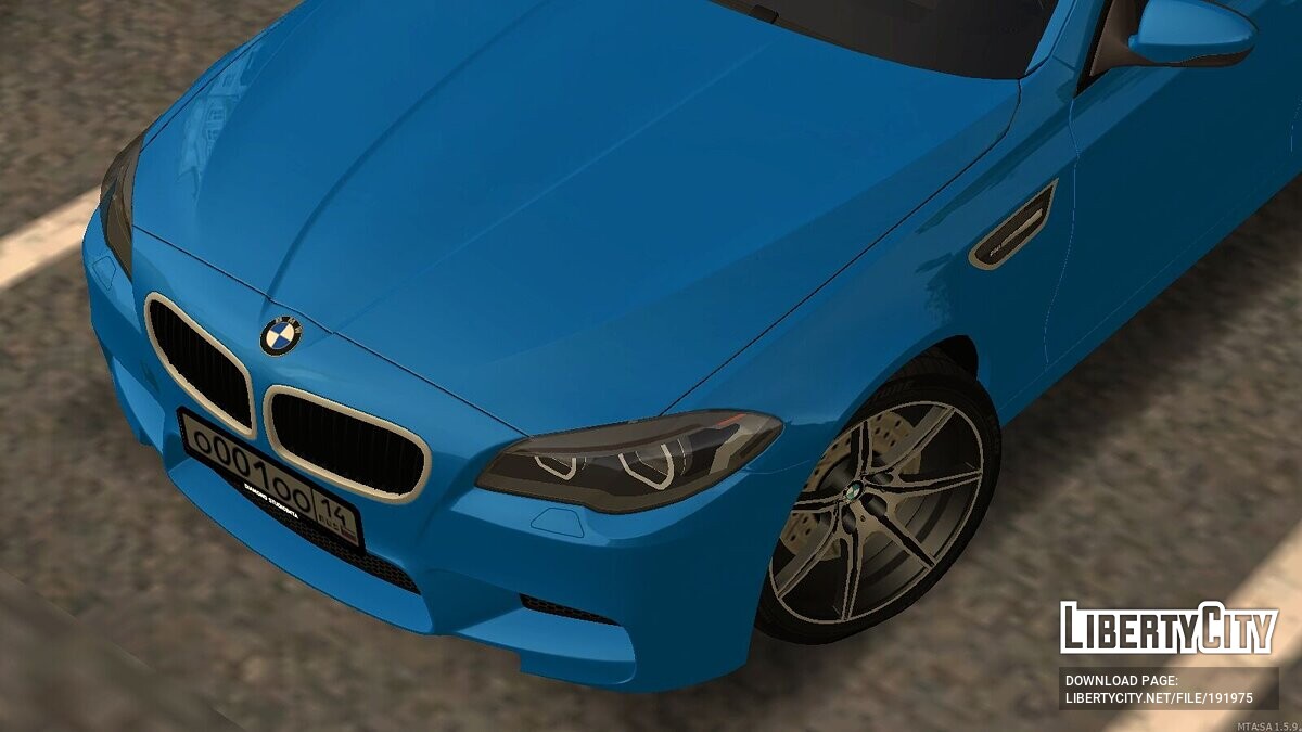 Скачать BMW M5 F10 + CCD для GTA San Andreas