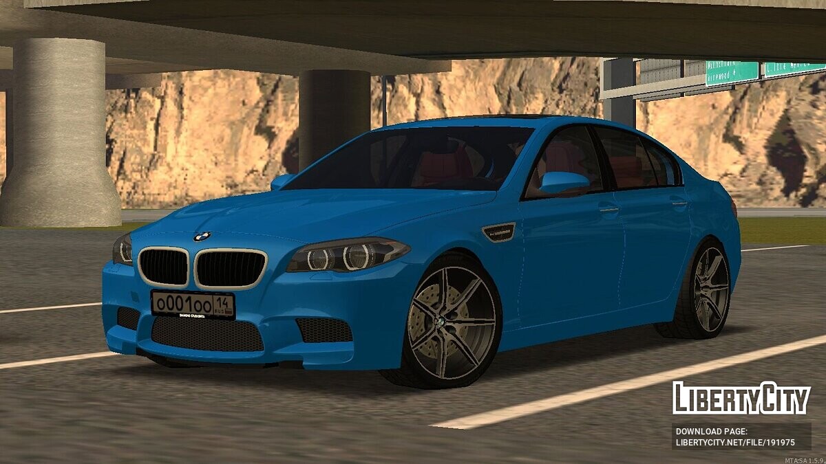 Скачать BMW M5 F10 + CCD для GTA San Andreas