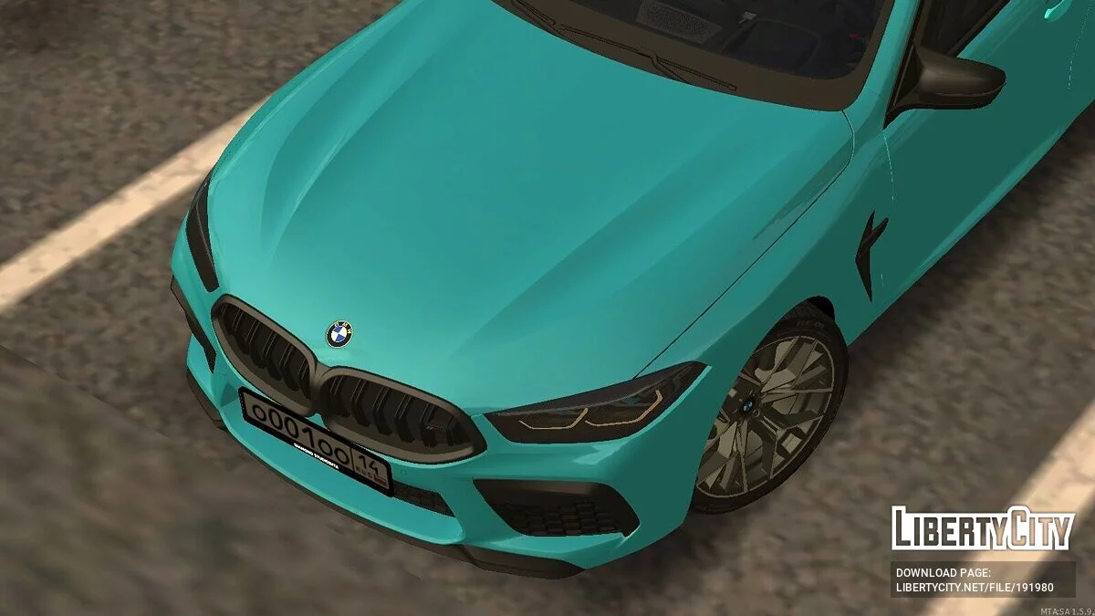 BMW M8 Competition + CCD / GTA San Andreas