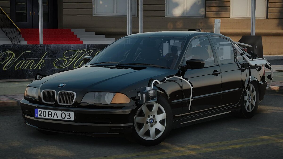 Скачать Bmw E46 Back To The Future Edition для GTA San Andreas