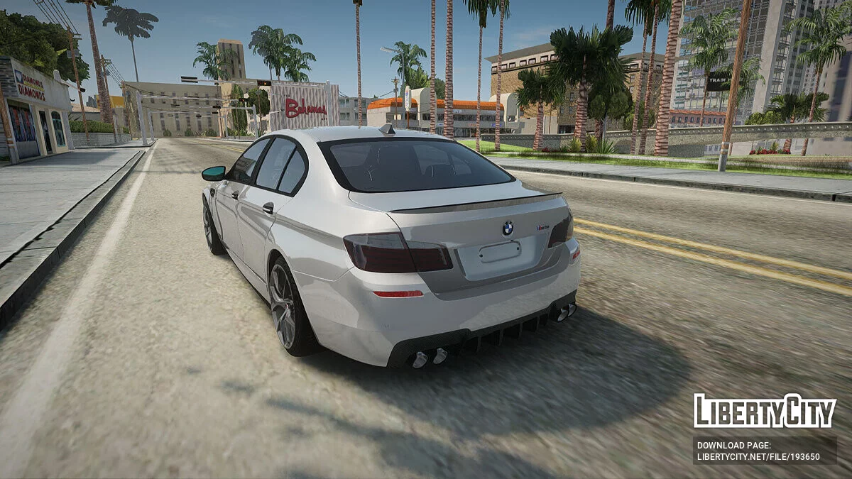 BMW M5 F10 / GTA San Andreas
