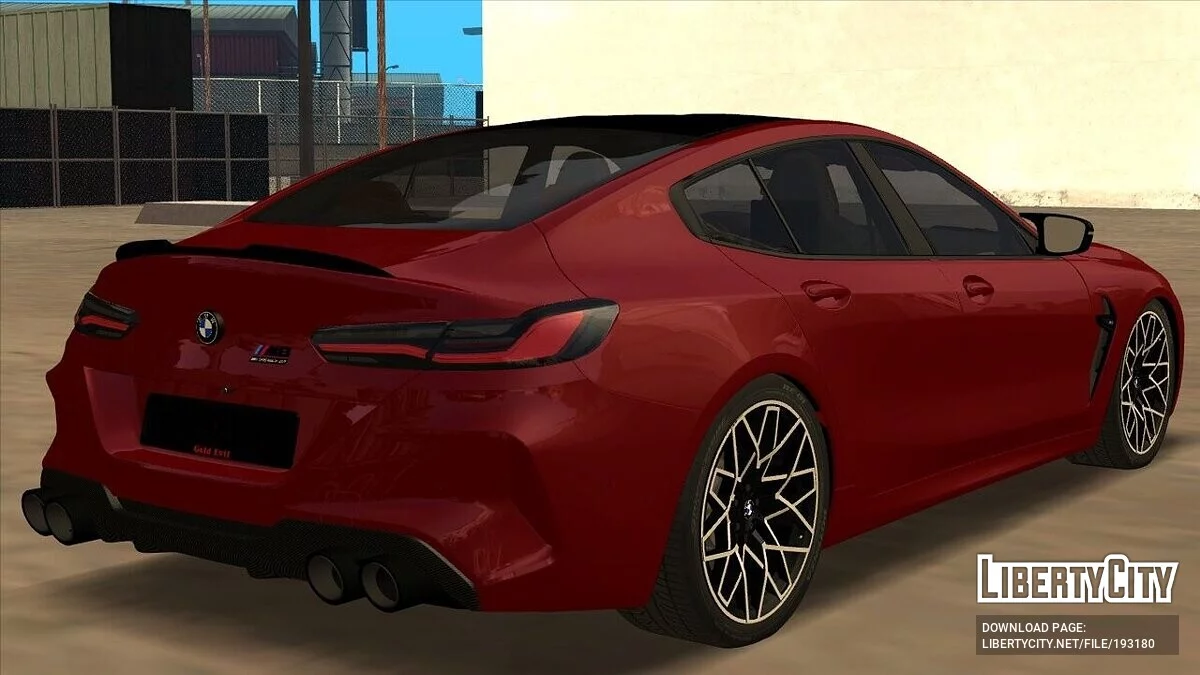 BMW M8 Gran Coupe + CCD / GTA San Andreas