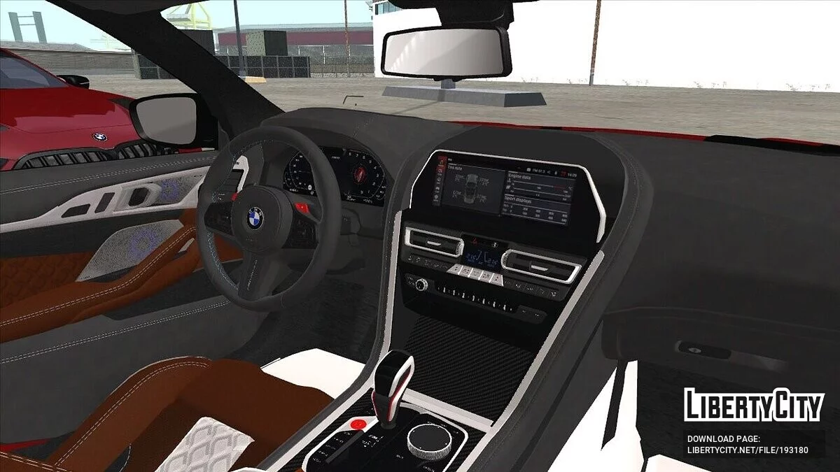 BMW M8 Gran Coupe + CCD / GTA San Andreas