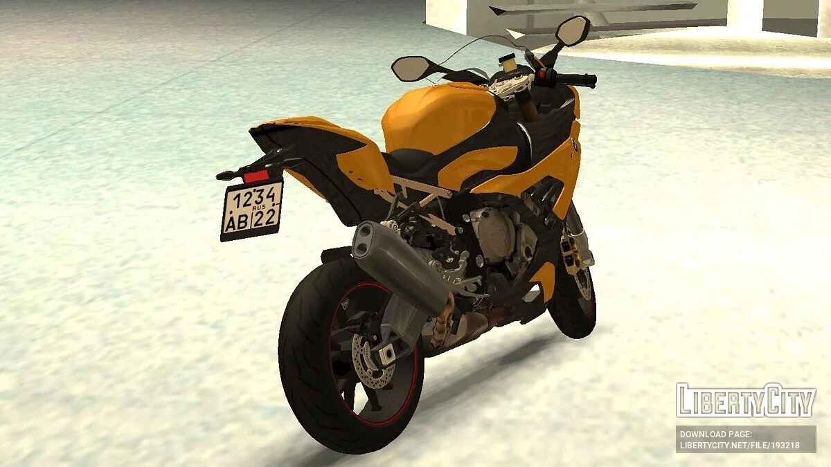 BMW S1000RR + CCD / GTA San Andreas