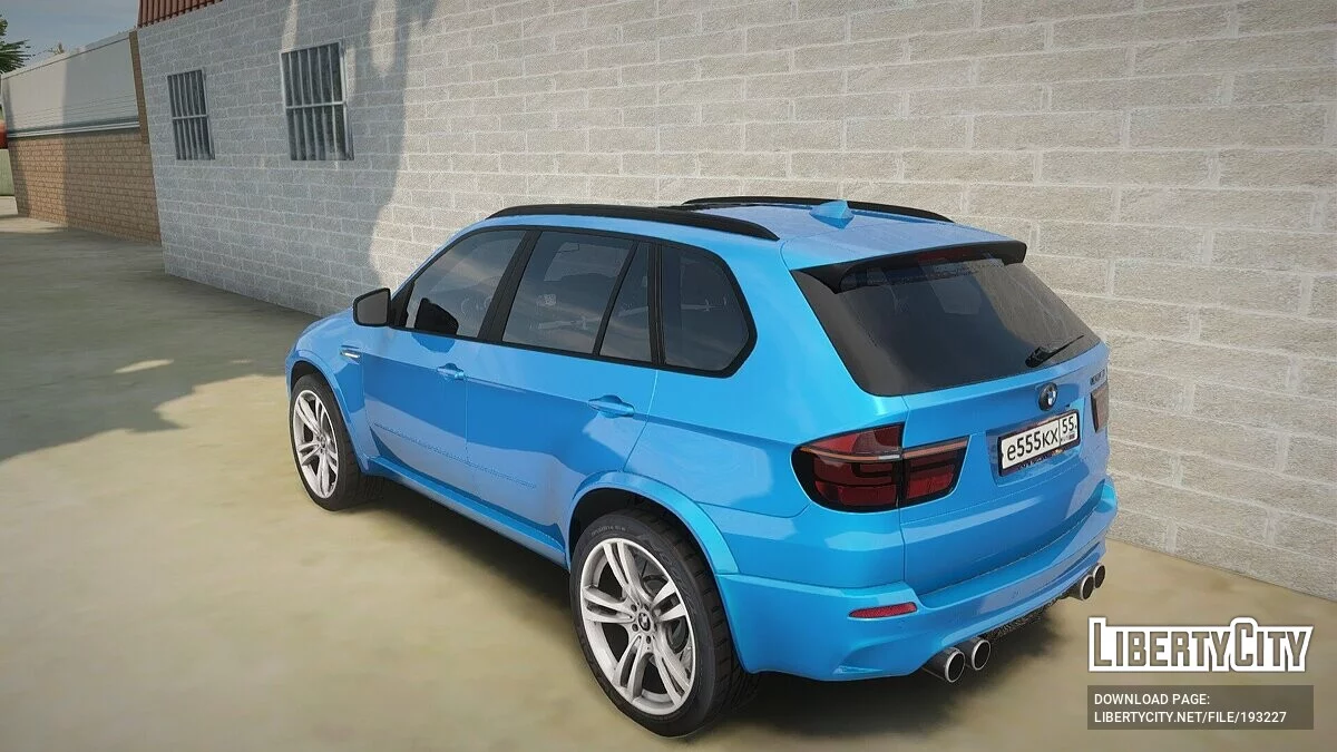 BMW X5 M E70 / GTA San Andreas