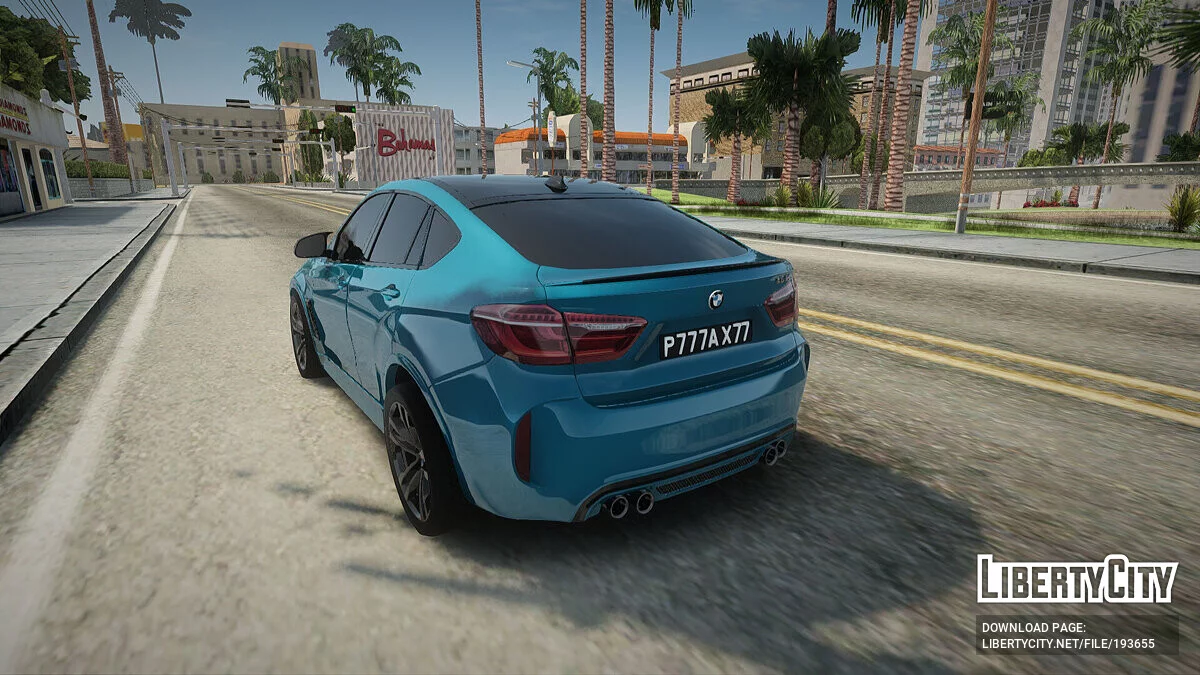 BMW X6 M / GTA San Andreas