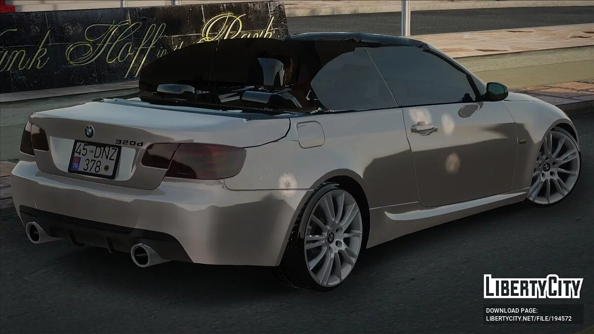 BMW E93 Convertible / GTA San Andreas