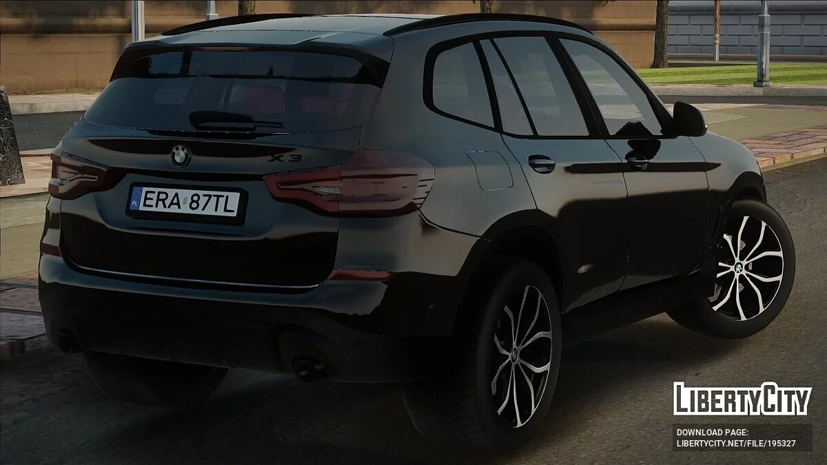 BMW X3 2021 Евробляха / GTA San Andreas