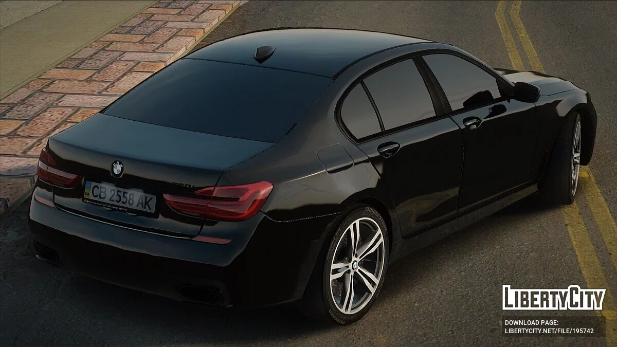 BMW 750i 2017 / GTA San Andreas