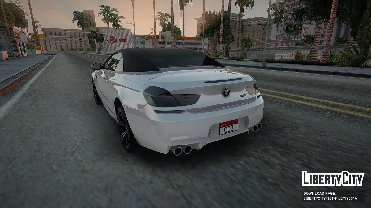BMW M6 F12 / GTA San Andreas