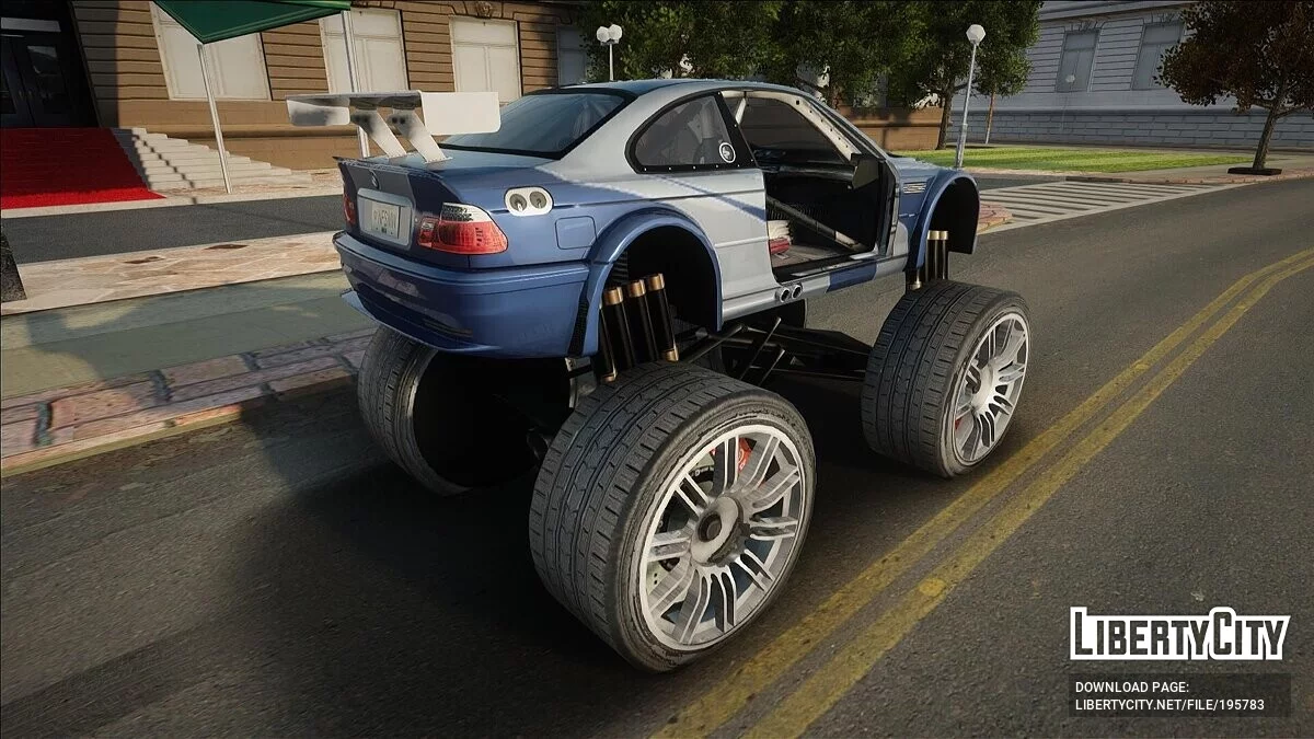 Monster BMW M3 GTR / GTA San Andreas