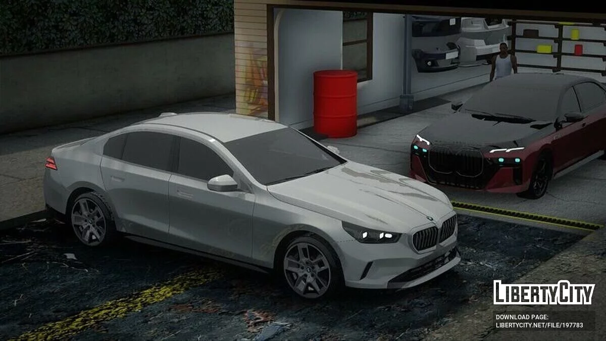 BMW 5-series G60 2024 / GTA San Andreas