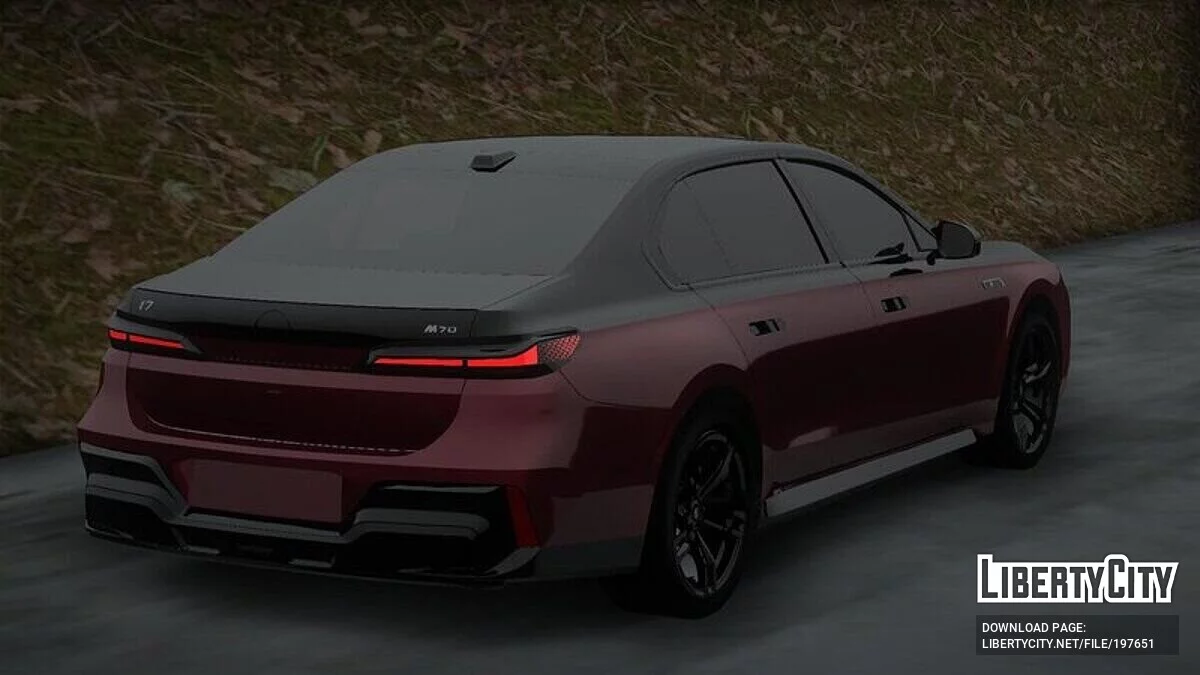 BMW i7 M70 / GTA San Andreas