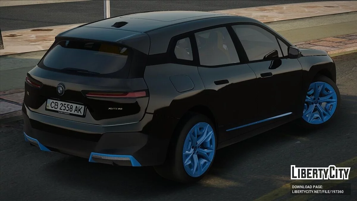 BMW iX / GTA San Andreas