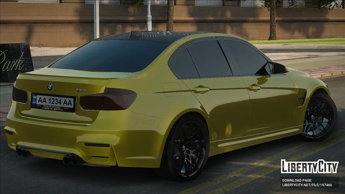 BMW M3 F30 / GTA San Andreas