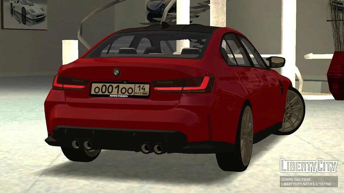 BMW M3 G80 + CCD / GTA San Andreas