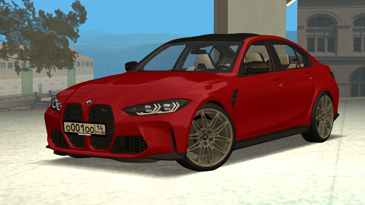 Скачать BMW M3 G80 + CCD для GTA San Andreas