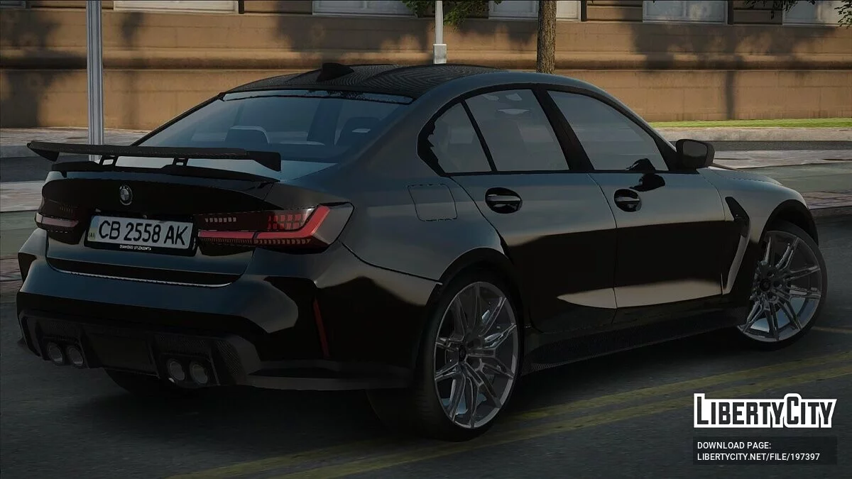 BMW M3 G80 / GTA San Andreas