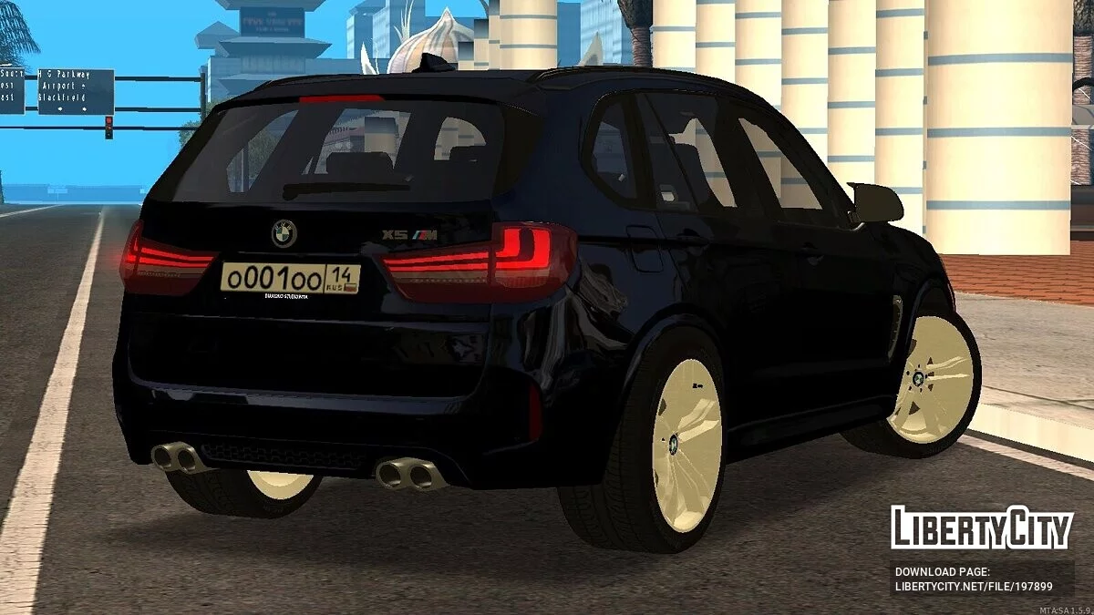 BMW X5M F85 + CCD / GTA San Andreas