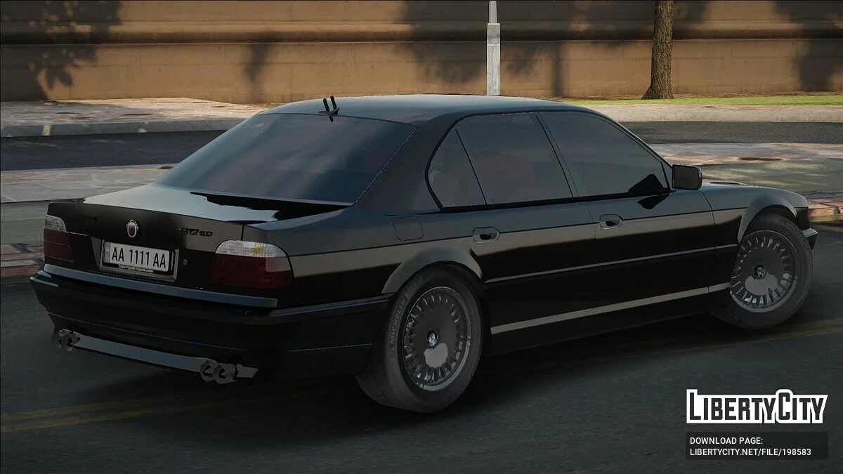 BMW E38 750I / GTA San Andreas