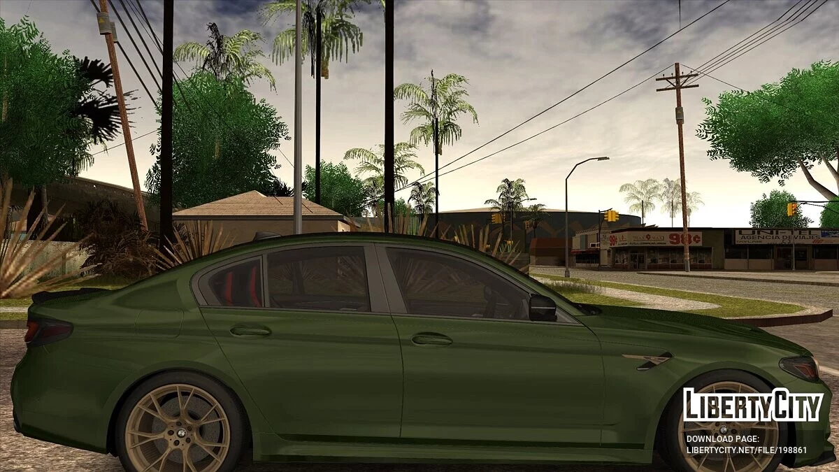 BMW M5 CS F90 2022 / GTA San Andreas