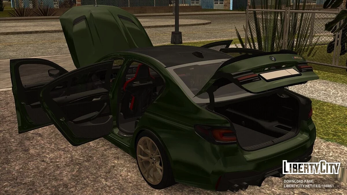 BMW M5 CS F90 2022 / GTA San Andreas