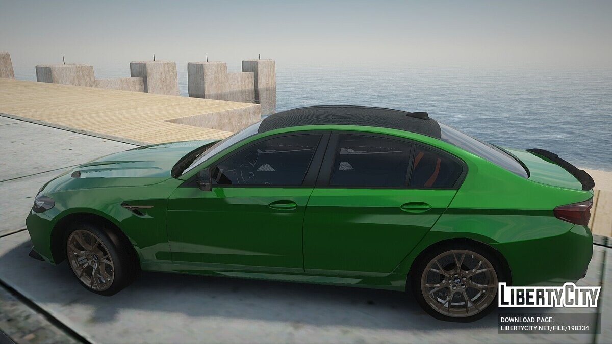 Скачать BMW M5 F90 CS для GTA San Andreas