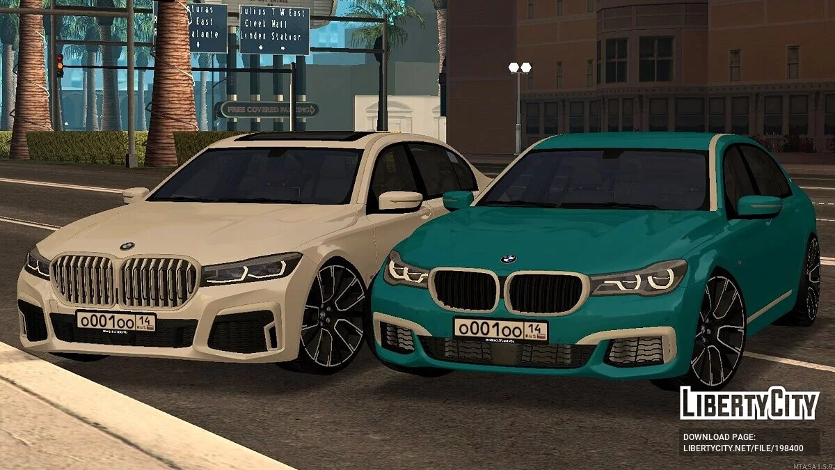 BMW M760Li xDrive + CCD / GTA San Andreas