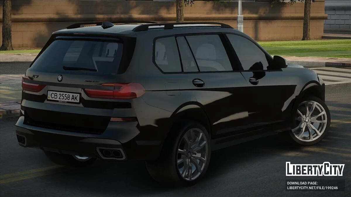 BMW X7 M60i 2023 / GTA San Andreas