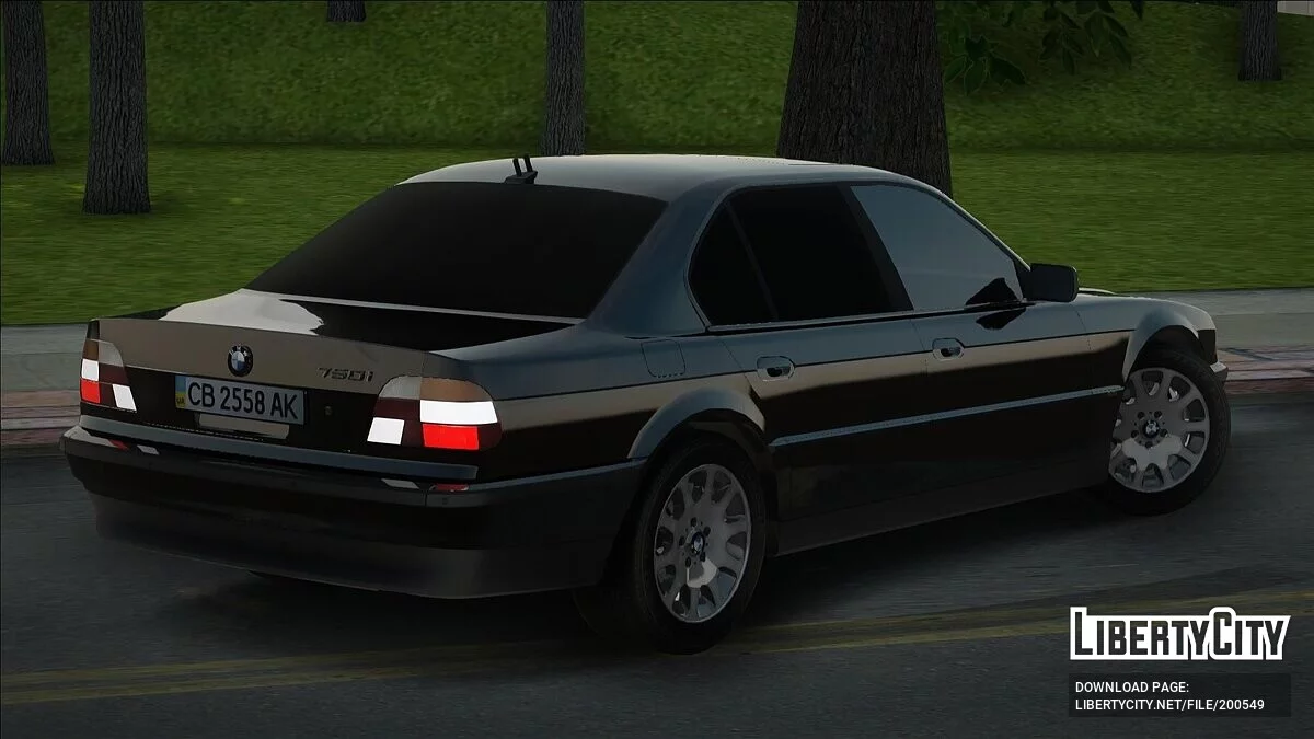 BMW 750I E38 1996 / GTA San Andreas